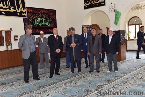 Sumqayıt  "Cümə" məscidində 700 nəfər... - FOTOLAR