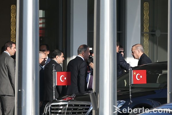 Ərdoğan Bakıya yola düşdü - FOTO