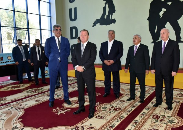 Beynəlxalq Cüdo Federasiyasının prezidenti Sumqayıta niyə gəlmişdi? - FOTOLAR