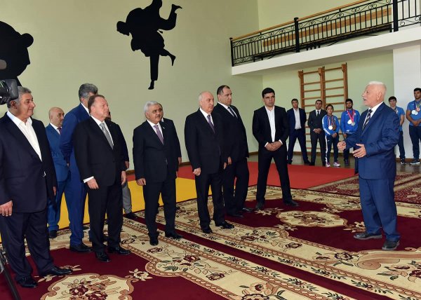 Beynəlxalq Cüdo Federasiyasının prezidenti Sumqayıta niyə gəlmişdi? - FOTOLAR