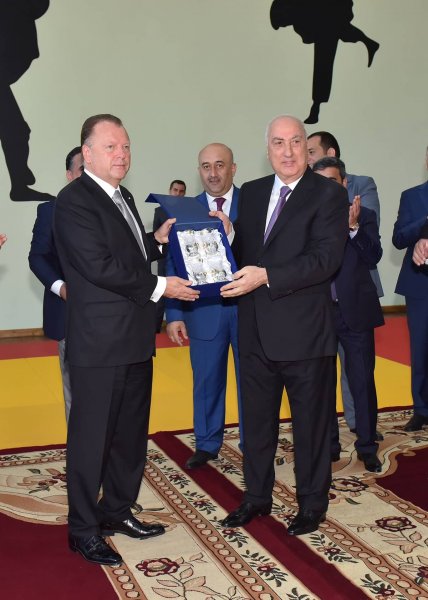 Beynəlxalq Cüdo Federasiyasının prezidenti Sumqayıta niyə gəlmişdi? - FOTOLAR