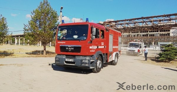 Sumqayıtda mülki müdafiə məşqi keçirilib - FOTO 