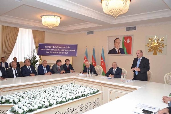 "Sumqayıtın inkişafına hər kəs öz töhvəsini verməlidir" -NÖVBƏTİ TƏDBİR