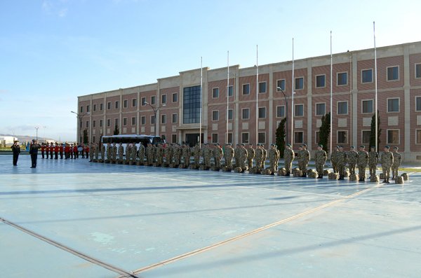 Azərbaycan sülhməramlıları Əfqanıstana yola salındı - FOTO