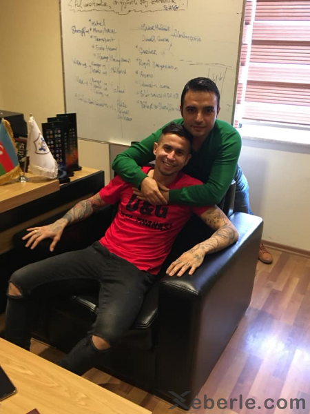 Reynaldo "Qarabağ"ın düşərgəsində - FOTO