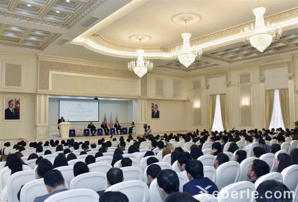 Sumqayıtda gənclərin zona toplantısı keçirilib- FOTOLAR