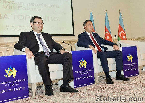 Sumqayıtda gənclərin zona toplantısı keçirilib- FOTOLAR