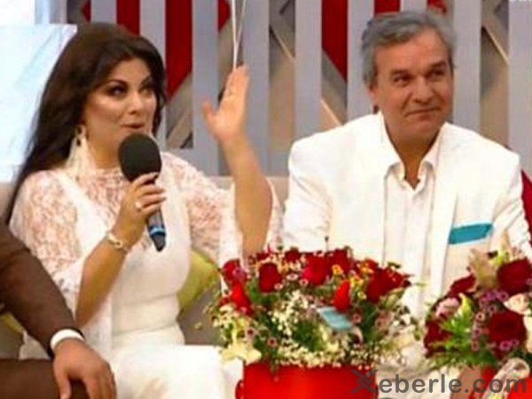 Bu da Təranə Qumralın özündən gözəl qızı - Efirə dekolteli geyimdə çıxdı - FOTO