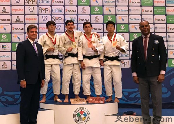 Sumqayıtlı cüdoçu dünya çempionu oldu - FOTO