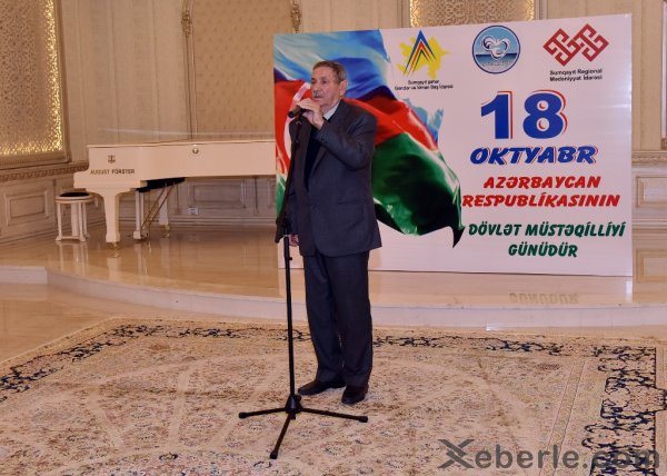 Sumqayıtda Dövlət Müstəqilliyi günü qeyd olundu - FOTOLAR
