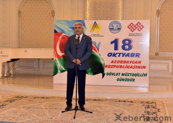 Sumqayıtda Dövlət Müstəqilliyi günü qeyd olundu - FOTOLAR