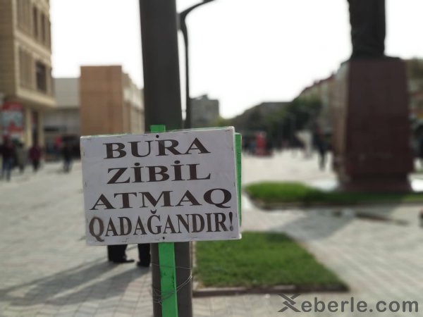 Sumqayıtın "Nizami" meydanında zibil qabları niyə yoxdur? - RƏSMİ AÇIQLAMA (FOTO)