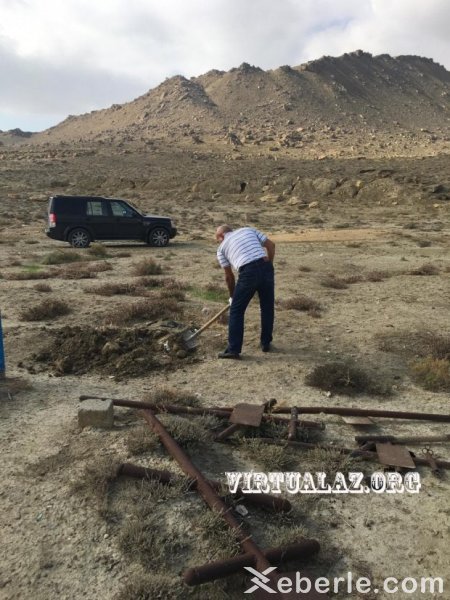 Müşfiqə aid olduğu ehtimal edilən qalıqlar çıxarıldı - FOTO