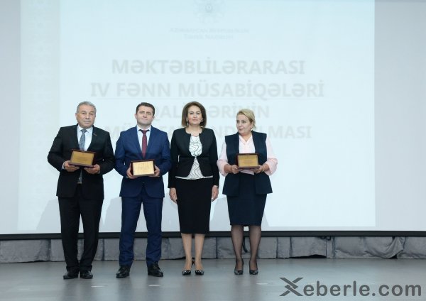 Sumqayıt liseyinin şagirdləri Respublika fənn  müsabiqəsinin qalibi olublar - FOTO