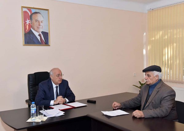 Zakir Fərəcov növbəti səyyar qəbul keçirib – FOTOLAR