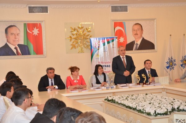 Sumqayıtda məktəblilər yarışdılar - FOTOLAR