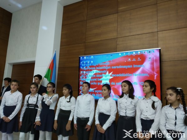 Sumqayıt Regional Mədəniyyət idarəsinin tabe müəssisələrində Bayraq Günü münasibətilə silsilə tədbirlər keçirilib - FOTOLAR Sumqayıt Regional Mədəniyyət idarəsinin tabe müəssisələrində Bayraq Günü münasibətilə silsilə tədbirlər keçirilib - FOTOLAR