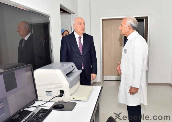 Sumqayıtın icra başçısı şəhər xəstəxanasında  - FOTOLAR