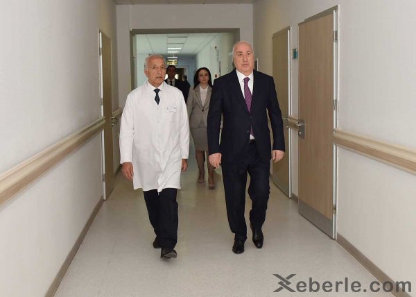 Sumqayıtın icra başçısı şəhər xəstəxanasında  - FOTOLAR