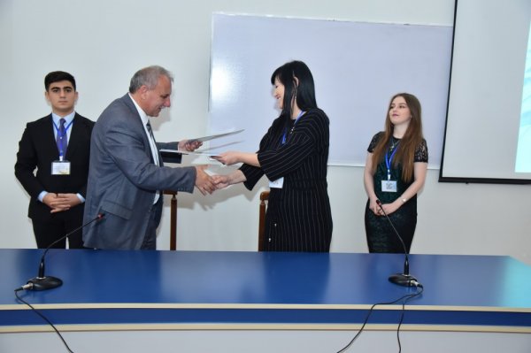 Sumqayıt Dövlət Universitetində beynəlxalq elmi konfrans işə başlayıb - FOTOLAR