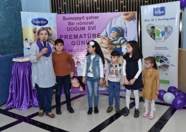 Sumqayıtda vaxtından əvvəl doğulmuşlar günü qeyd olundu –VİDEO + FOTOLAR