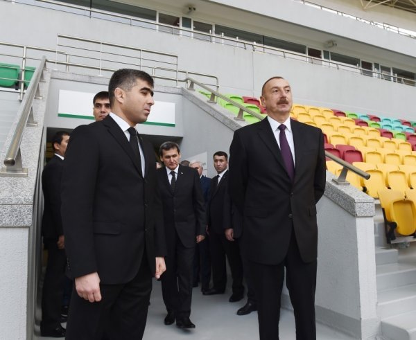 Prezident Aşqabad Olimpiya Kompleksində - FOTOLAR