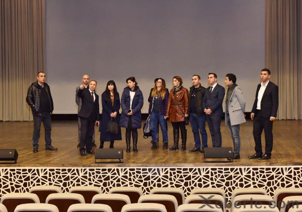 Bir qrup media nümayəndəsi Sumqayıtda olub-FOTOLAR