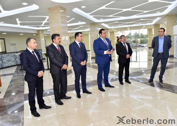 Bir qrup media nümayəndəsi Sumqayıtda olub-FOTOLAR