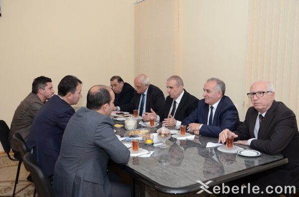Keçiörən Bələdiyyəsinin nümayəndələri Sumqayıt Bələdiyyəsində - FOTOLAR