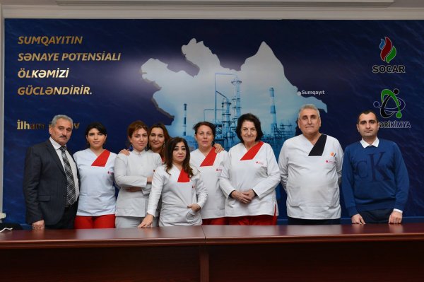 Sumqayıtda qanvermə aksiyası keçirilib - FOTOLAR