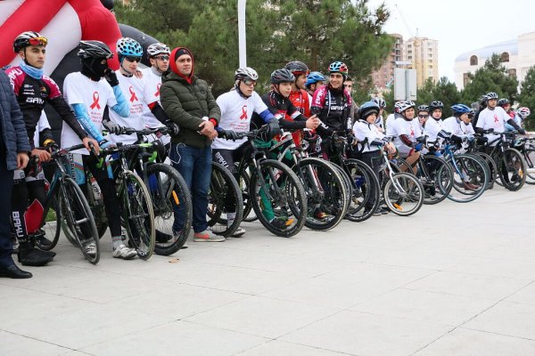 Sumqayıtda velo-yürüş keçirilib - FOTOLAR Sumqayıtda velo-yürüş keçirilib - FOTOLAR