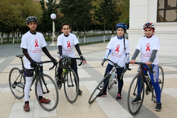 Sumqayıtda velo-yürüş keçirilib - FOTOLAR Sumqayıtda velo-yürüş keçirilib - FOTOLAR