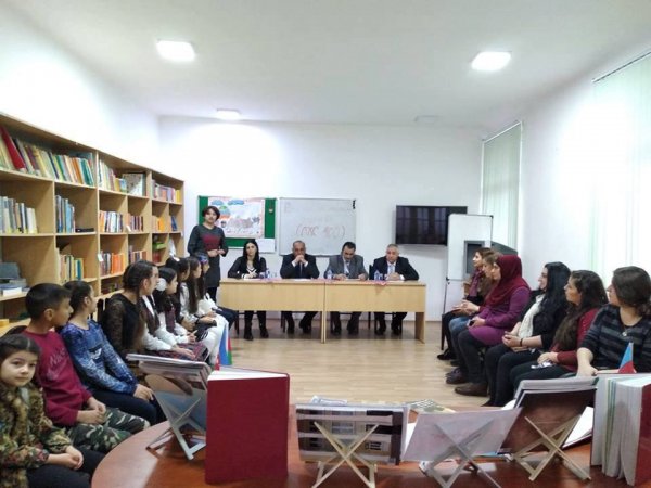 Sumqayıtda “Bu vətən mənim anamdır” adlı bədii-qiraət müsabiqəsi keçirilib - FOTOLAR