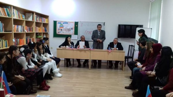 Sumqayıtda “Bu vətən mənim anamdır” adlı bədii-qiraət müsabiqəsi keçirilib - FOTOLAR