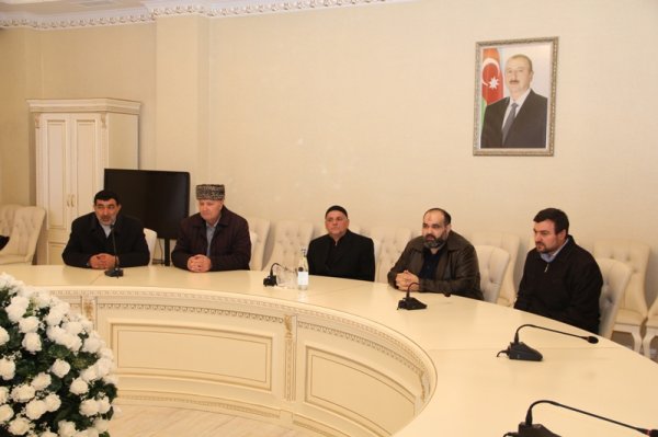 Komitə sədri Sumqayıtda vətəndaşları qəbul edib - FOTOLAR