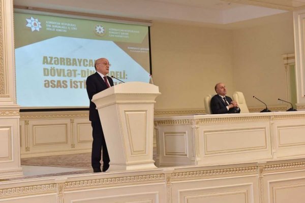 Dini xadimlər Sumqayıta toplaşdı - FOTOLAR