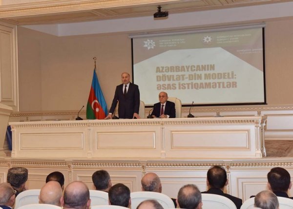 Dini xadimlər Sumqayıta toplaşdı - FOTOLAR
