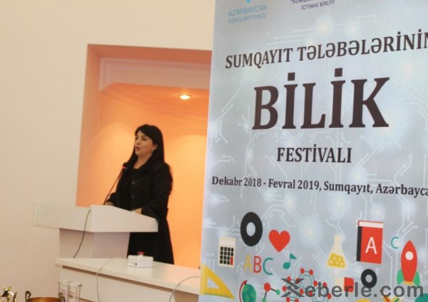 Sumqayıt tələbələrinin “Bilik” festivalı layihəsinə start verilib - FOTOLAR