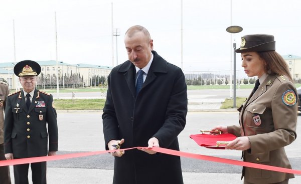 İlham Əliyev FHN-nin idman-sağlamlıq klubunun açılışında