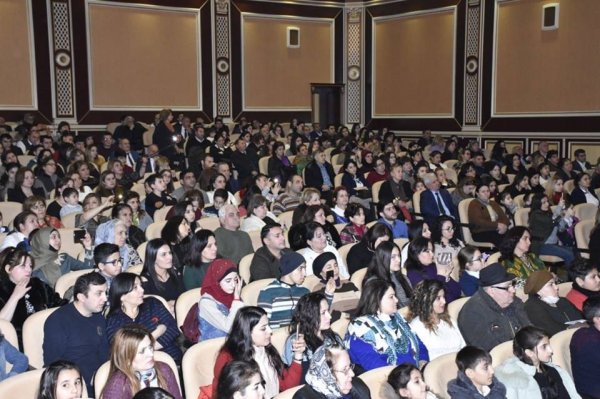 Qasım Əliyevin əmək fəaliyyətinin 50 illiyi qeyd olunub - FOTOLAR