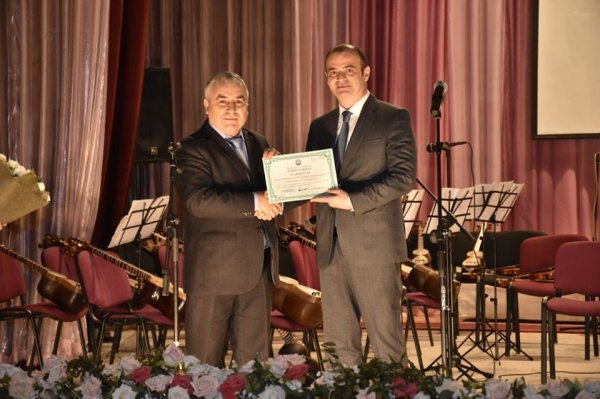 Qasım Əliyevin əmək fəaliyyətinin 50 illiyi qeyd olunub - FOTOLAR