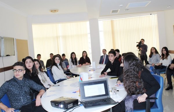 Sumqayıtda “Gənc Sözü” layihəsi icra olunur - FOTO
