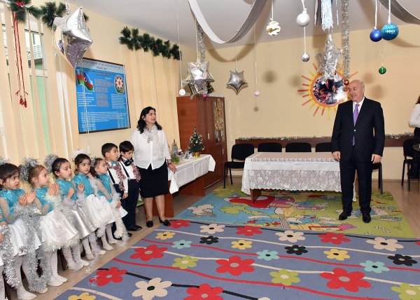 Zakir Fərəcov uşaqların bayram şənliyində – FOTOLAR