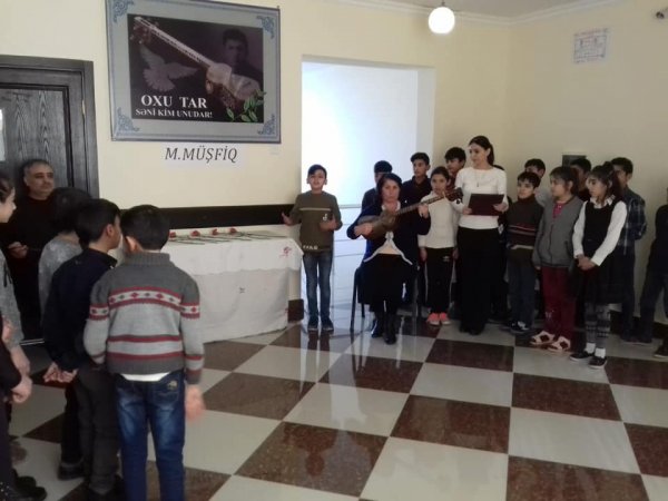 Xızı rayonunda Mikayıl Müşfiqin xatirəsi anılıb - FOTPOLAR