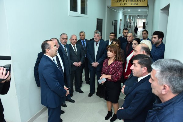 Sumqayıt Dövlət Universitetində  imtahanların gedişatı yoxlanıldı- FOTOLAR