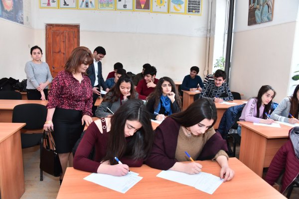 Sumqayıtda bu dəfə kolleci yoxladılar - FOTO