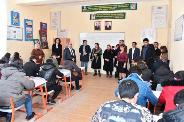 Sumqayıtda bu dəfə kolleci yoxladılar - FOTO