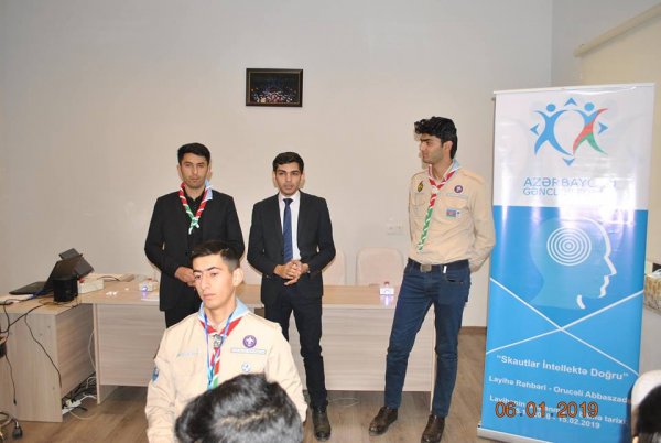 “Skautlar İntellektə Doğru” İntellektual Oyunu layihəsinə  start verildi - FOTOLAR