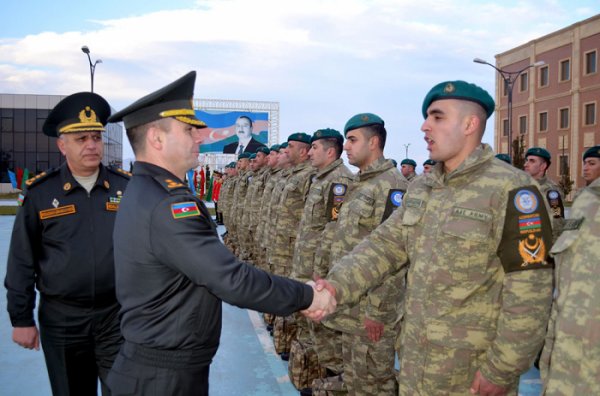 Əfqanıstandakı sülhməramlılarımız vətənə qayıtdı — FOTO