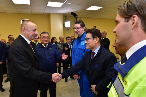 Prezidentin Sumqayıt səfərindən FOTOLAR - YENİLƏNİB